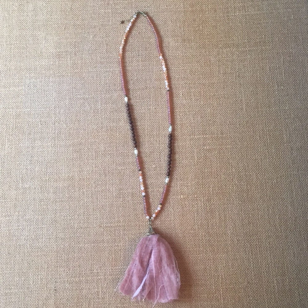 Tassel necklace